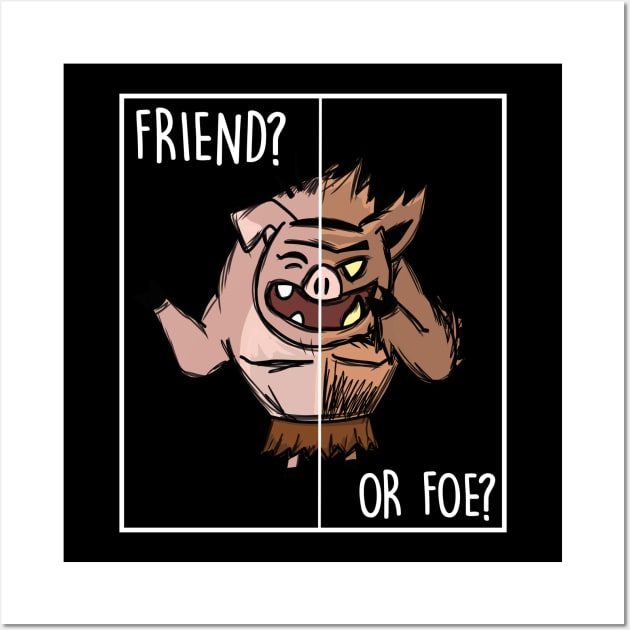 Don't Starve - Pigmen Pig Wall Art by dogpile